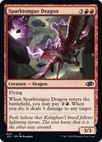 Sparktongue Dragon - Jumpstart 2022 - Magic: The Gathering card