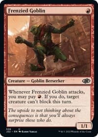 Frenzied Goblin - Jumpstart 2022 - Magic: The Gathering card