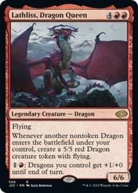 Lathliss, Dragon Queen - Jumpstart 2022 - Magic: The Gathering card