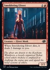 Smoldering Efreet - Jumpstart 2022 - Magic: The Gathering card