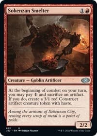 Sokenzan Smelter - Jumpstart 2022 - Magic: The Gathering card