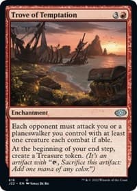 Trove of Temptation - Jumpstart 2022 - Magic: The Gathering card