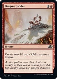 Dragon Fodder (523) - Jumpstart 2022 - Magic: The Gathering card