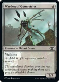 Warden of Geometries - Jumpstart 2022 - Magic: The Gathering card