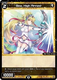 Bow, High Armed - Diva Debut Deck D08: White Hope - WIXOSS card