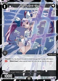 Servant # - Diva Debut Deck D08: White Hope - WIXOSS card