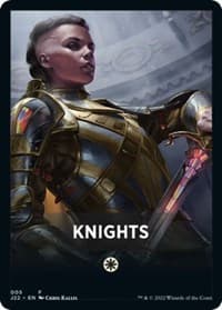Knights Theme Card - Jumpstart 2022 - Magic: The Gathering card