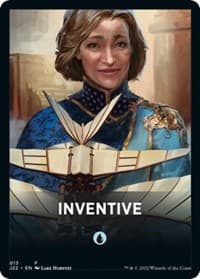 Inventive Theme Card - Jumpstart 2022 - Magic: The Gathering card