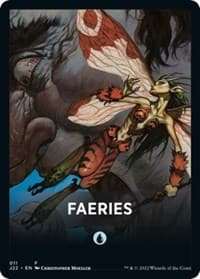 Faeries Theme Card - Jumpstart 2022 - Magic: The Gathering card