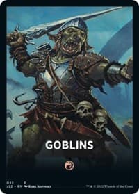 Goblins Theme Card - Jumpstart 2022 - Magic: The Gathering card