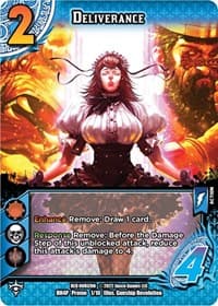 Deliverance (Standard Sunset Tournament 2022) - Red Horizon: Blood Omen - UniVersus card
