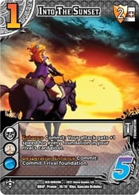 Into the Sunset (Standard Sunset Tournament 2022) - Red Horizon - UniVersus card