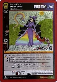 Sarah Good - Seance: First Edition Release Event Deck - MetaZoo card