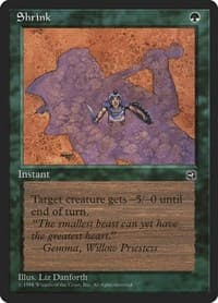 Shrink - Homelands - Magic: The Gathering card