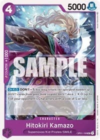 Hitokiri Kamazo - Romance Dawn - One Piece Card Game card