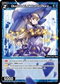 Okatotoki, Natural Plant - Welcome Back Diva -selector- - WIXOSS card