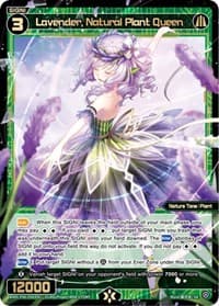 Lavender, Natural Plant Queen - Welcome Back Diva -selector- - WIXOSS card