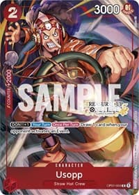 Usopp - OP01-004 (Treasure Cup) - One Piece Promotion Cards - One Piece Card Game card