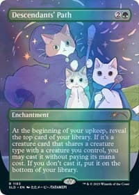 Descendants' Path - Secret Lair Drop Series - Magic: The Gathering card