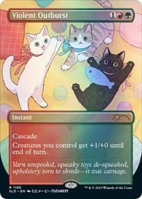 Violent Outburst - Secret Lair Drop Series - Magic: The Gathering card