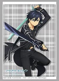 Bushiroad Sleeve Collection HG Vol.3307: Sword Art Online Alicization War of Underworld - Kirito (75-Pack) - Bushiroad Card Sleeves - Card Sleeves card