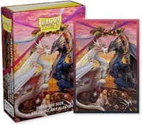 Dragon Shield 2023 Limited Edition Japanese Art Sleeves - Valentine Dragons (60-Pack) - Dragon Shield Card Sleeves - Card Sleeves card