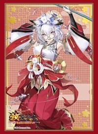Bushiroad Sleeve Collection HG Vol.3319: Houchi Shoujo -Hyakka Ryouran no Moehime-tachi- — Ebisu (75-Pack) - Bushiroad Card Sleeves - Card Sleeves card