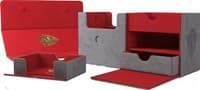 GameGenic x Tolarian Community College - The Academic Grey/Red (Holds 133+) - GameGenic Deck Boxes - Deck Boxes card
