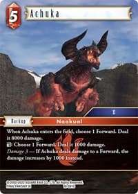 Achuka - Resurgence of Power - Final Fantasy TCG card
