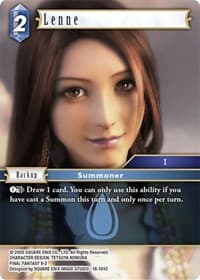 Lenne - Resurgence of Power - Final Fantasy TCG card