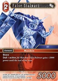 False Stalwart - Resurgence of Power - Final Fantasy TCG card