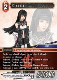 Cleome - Resurgence of Power - Final Fantasy TCG card
