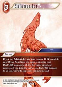 Salamander - Resurgence of Power - Final Fantasy TCG card
