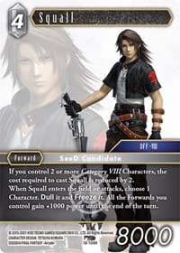 Squall - Resurgence of Power - Final Fantasy TCG card