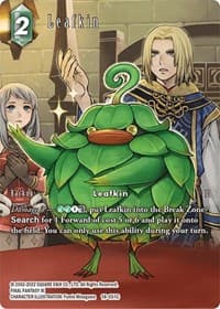 Leafkin (Full Art) - Resurgence of Power - Final Fantasy TCG card