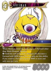 Ahriman - Resurgence of Power - Final Fantasy TCG card