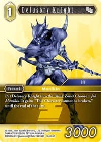 Delusory Knight - Resurgence of Power - Final Fantasy TCG card