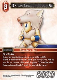 Berserker - Resurgence of Power - Final Fantasy TCG card