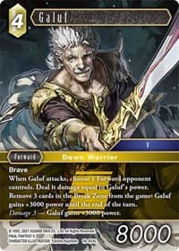 Galuf - Resurgence of Power - Final Fantasy TCG card
