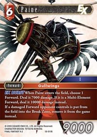 Paine EX - Resurgence of Power - Final Fantasy TCG card