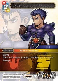 Leon - Resurgence of Power - Final Fantasy TCG card