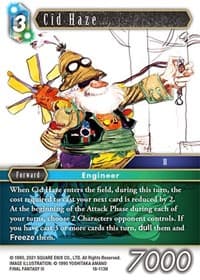 Cid Haze - Resurgence of Power - Final Fantasy TCG card