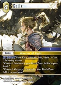 Krile EX - Resurgence of Power - Final Fantasy TCG card