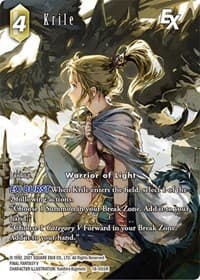 Krile EX (Full Art) - Resurgence of Power - Final Fantasy TCG card