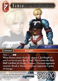 Ramza - Resurgence of Power - Final Fantasy TCG card
