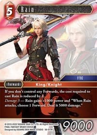 Rain - Resurgence of Power - Final Fantasy TCG card