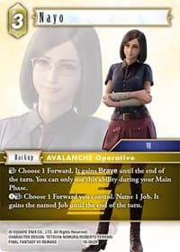 Nayo - Resurgence of Power - Final Fantasy TCG card