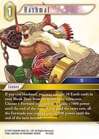 Hashmal - Resurgence of Power - Final Fantasy TCG card