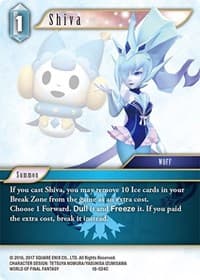 Shiva - Resurgence of Power - Final Fantasy TCG card