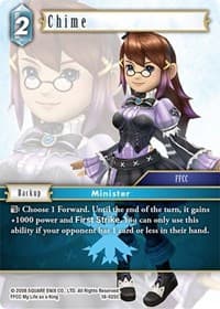 Chime - Resurgence of Power - Final Fantasy TCG card